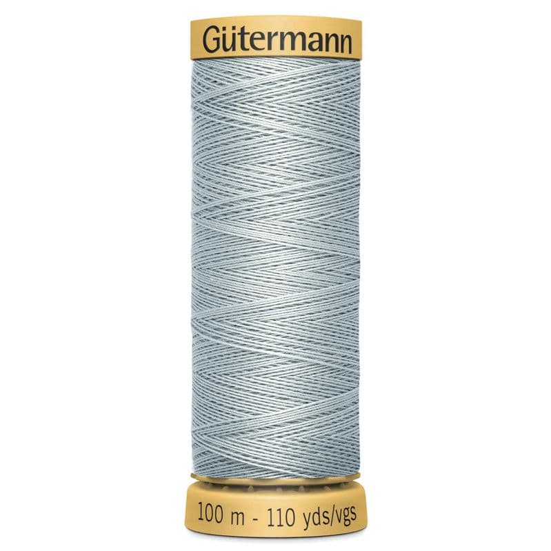 www.thecraftshop.net Gutermann 100% Natural Cotton Sewing Thread - 100m - Col. 6117 Mist