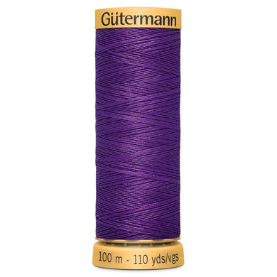www.thecraftshop.net Gutermann 100% Natural Cotton Sewing Thread - 100m - Col. 6150 Violet