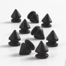 Load image into Gallery viewer, Jewellery Maker - Studs / Rivets - Black - 8mm x 10mm - Pack of 40
