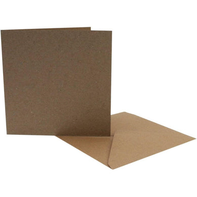 thecraftshop.net Trucraft - Brown Recycled Blank Cards with Envelopes 5