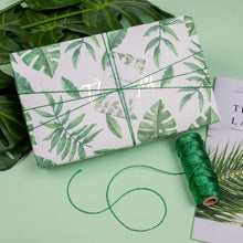 Load image into Gallery viewer, Habicraft Metallic Rope String Bakers Twine 100 Metre Roll - GREEN
