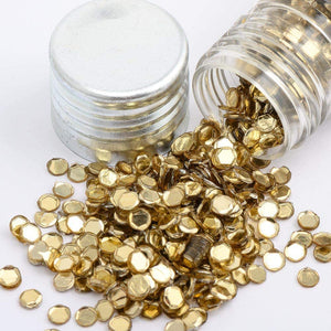 Italian Options - Christmas Craft Glitter Sparkles Sequins Gems Set - Gold