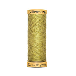 www.thecraftshop.net Gutermann 100% Natural Cotton Sewing Thread - 100m - Col. 746 Dijon Mustard