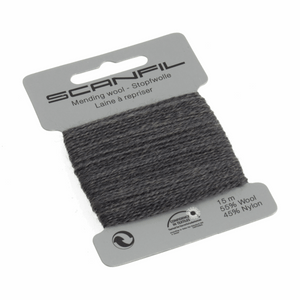 www.thecraftshop.net Scanfil - Mending Wool Thread - 15m - Col. 069 Charcoal Grey
