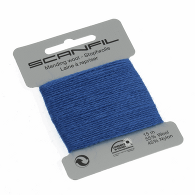 www.thecraftshop.net Scanfil - Mending Wool Thread - 15m - Col. 071 Royal Blue