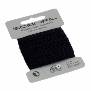 www.thecraftshop.net Scanfil - Mending Wool Thread - 15m - Col. 082 Navy Blue