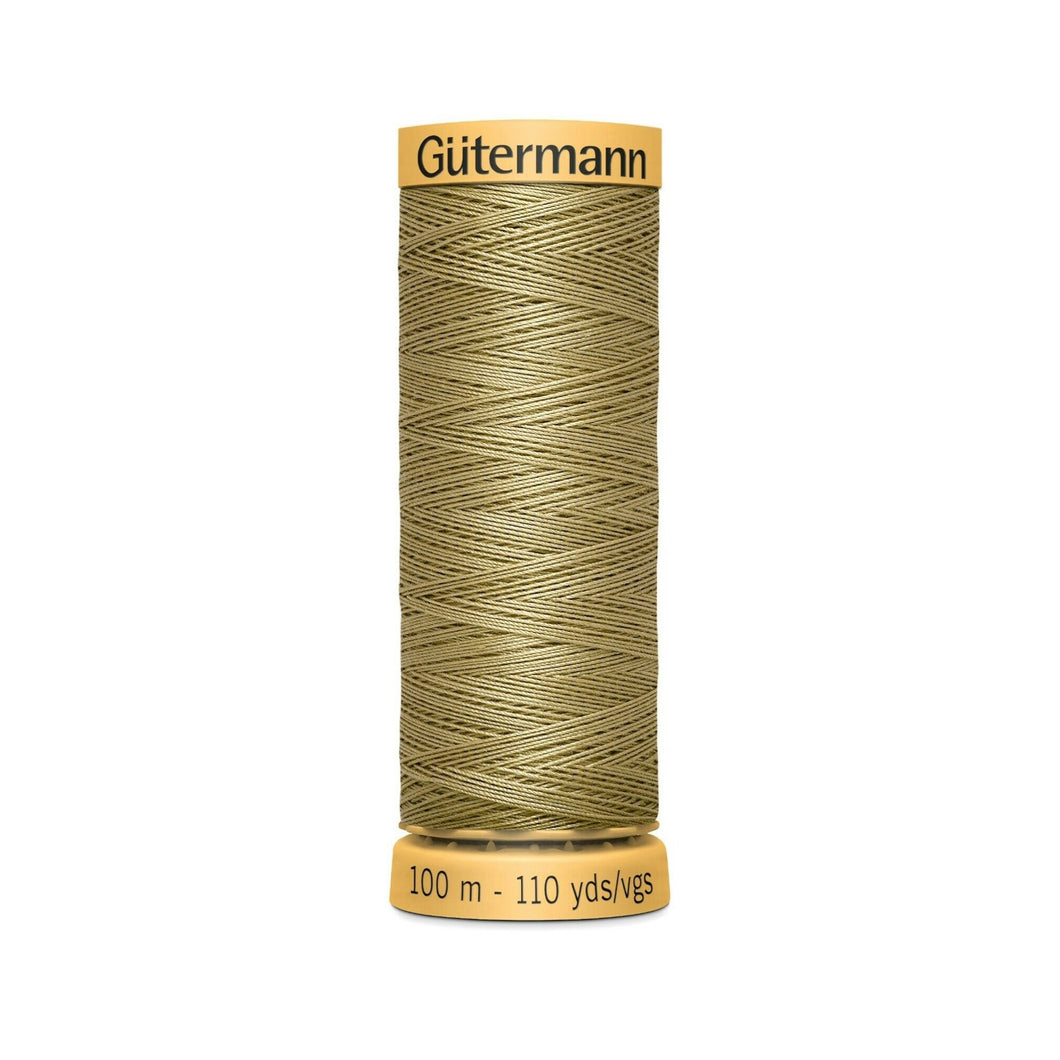 www.thecraftshop.net Gutermann 100% Natural Cotton Sewing Thread - 100m - Col. 826 Fudge