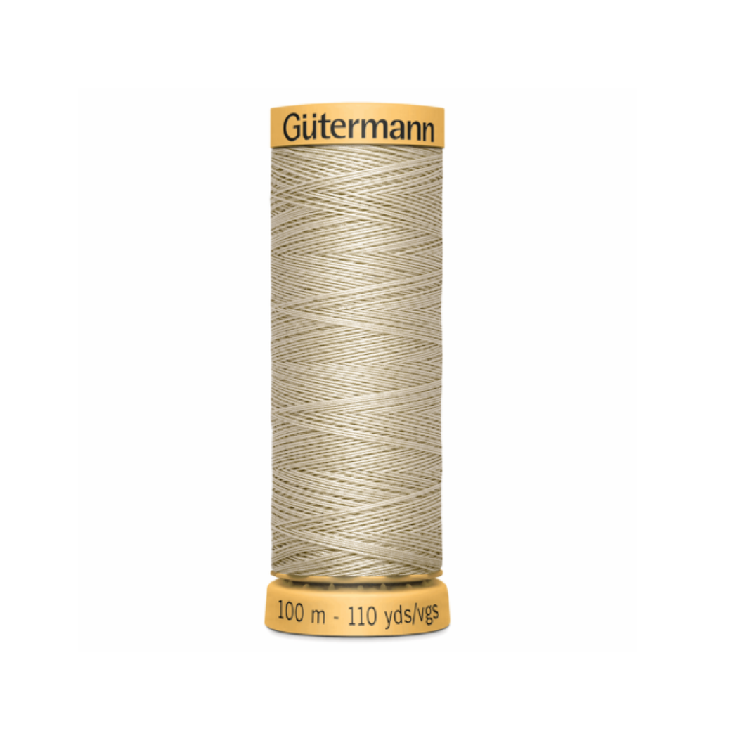 www.thecraftshop.net Gutermann 100% Natural Cotton Sewing Thread - 100m - Col. 918 Bland
