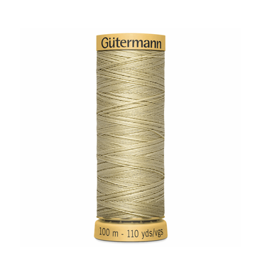 www.thecraftshop.net Gutermann 100% Natural Cotton Sewing Thread - 100m - Col. 928 Dark Beige