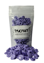 Load image into Gallery viewer, Trucraft - Plastic Kam Snaps - 50 Sets - B28 Glossy Dark Lavender - Size 20 T5
