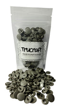 Load image into Gallery viewer, Trucraft - Plastic Snaps - 50 Sets - B60 Glossy Dark Silver - Size 20 T5
