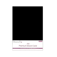 Load image into Gallery viewer, Dovecraft - Premium Black Craft Card - 240gsm - 10 x A4 Sheets
