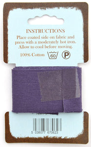 WWW.THECRAFTSHOP.NET Nortexx - Iron on Mending Tape - NAVY - 35mm Wide x 1m