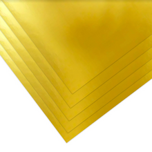 Load image into Gallery viewer, Dovecraft - Premium Mirror Card - GOLD - 240gsm - 10 x A4 Sheets
