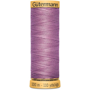 www.thecraftshop.net Gutermann 100% Natural Cotton Sewing Thread - 100m - Col. 3526 Amethyst