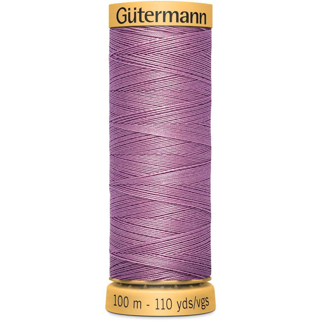 www.thecraftshop.net Gutermann 100% Natural Cotton Sewing Thread - 100m - Col. 3526 Amethyst