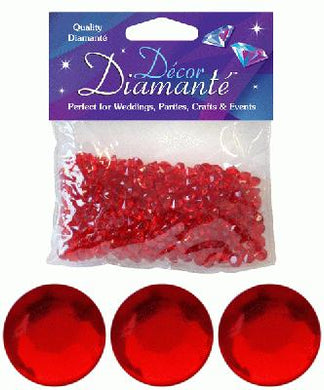 thecraftshop.net - eleganza scatter gems 6mm red 5055370622005