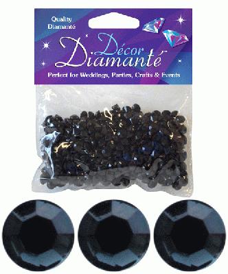 thecraftshop.net eleganza 6mm scatter gems black 5055370622128