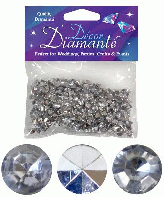 thecraftshop.net eleganza 6mm scatter gems silver mirror back 5055370622166