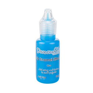 Dovecraft - Enamel Effects Paint - Easy Application - 20ml - Blue