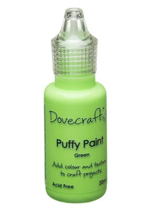 Dovecraft - Puffy Paint - Easy Application - 20ml - Green