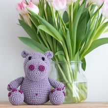 Load image into Gallery viewer, www.thecraftshop.net Hoooked - Crochet Kit - Hugo the Hippo
