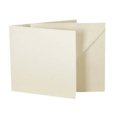 thecraftshop.net Trucraft - Ivory Blank DIY Craft Cards with Envelopes - 4