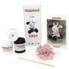 Load image into Gallery viewer, www.thecraftshop.net Hoooked - Crochet Kit - Kirby the Cow
