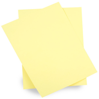 www.thecraftshop.net Trucraft - Premium A4 Craft Card Pack - 225gsm - 20 Sheets - Lemon