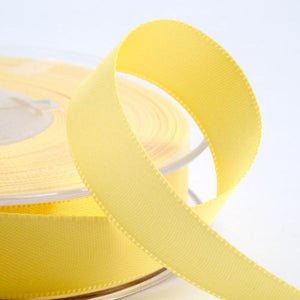 Trucraft - Satin Ribbon - 25mm 1" Wide x 2 Metre Length - Lemon