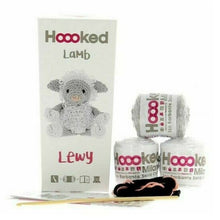 Load image into Gallery viewer, www.thecraftshop.net Hoooked - Crochet Kit - Lewy the Lamb
