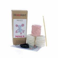 Load image into Gallery viewer, Hoooked - Crochet Kit - Monica the Mouse
