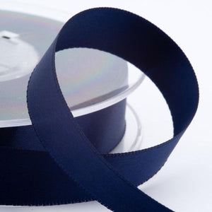 Trucraft - Satin Ribbon - 25mm 1" Wide x 2 Metre Length - Navy Blue