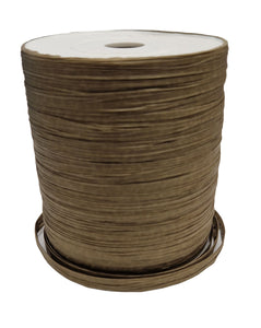 Trucraft - Raffia Paper Ribbon - 7mm Wide x 90 Metre Roll - OLIVE
