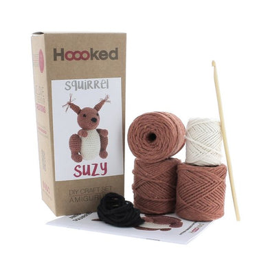 www.thecraftshop.net Hoooked - Crochet Kit - Suzy the Squirrell