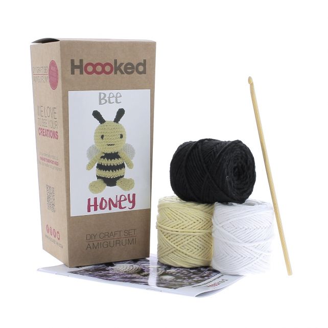 www.thecraftshop.net Hoooked - Crochet Kit - Honey the Bee