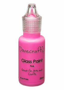 Dovecraft - Glass Paint - Easy Application - 20ml - Pink