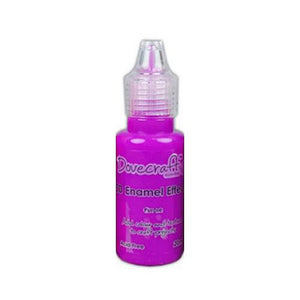 Dovecraft - Enamel Effects Paint - Easy Application - 20ml - Purple