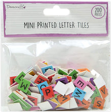 Load image into Gallery viewer, thecraftshop.net Dovecraft - Mini Scrabble Letter Tiles - 1cm x 200 - RAINBOW
