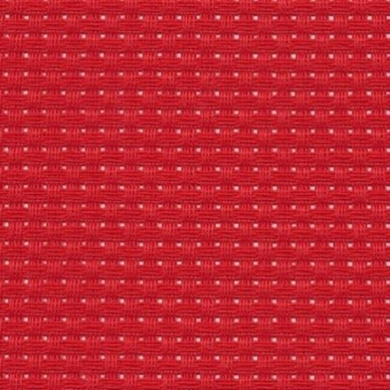 www.thecraftshop.net Trucraft - Binca Embroidery Cross Stitch Fabric - 25cm x 35cm - Red