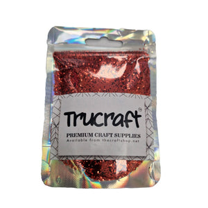 Trucraft - Premium Craft Glitter - 50g Pack - Red