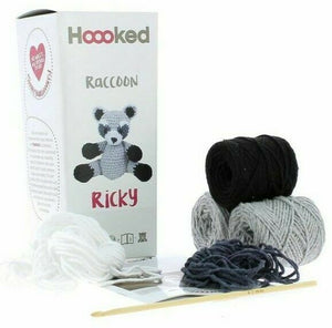 www.thecraftshop.net Hoooked - Crochet Kit - Ricky the Raccoon