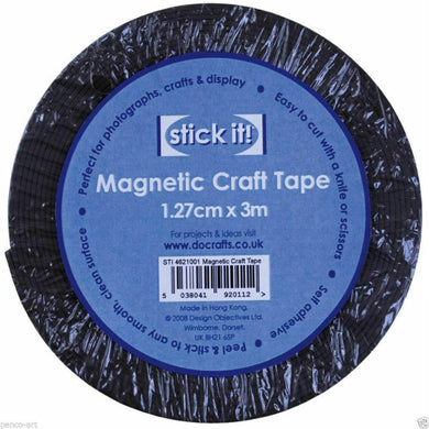thecraftshop.net - docrafts magnetic craft tape 3m roll 5038041920112