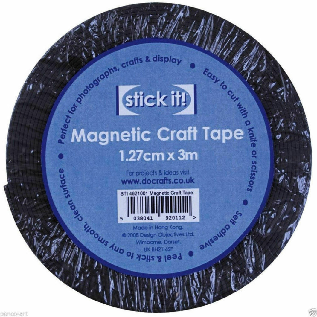 thecraftshop.net - docrafts magnetic craft tape 3m roll 5038041920112