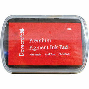 thecraftshop.net - Dovecraft Premium Ink Pad - Red - 5050489034817