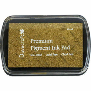 thecraftshop.net - Dovecraft Premium Ink Pad - Gold - 5050489029158
