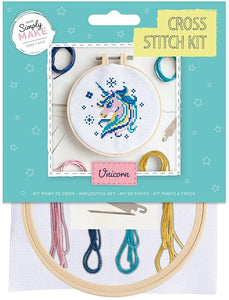 www.thecraftshop.net DoCrafts - Simply Make - Cross Stitch Kit - Unicorn