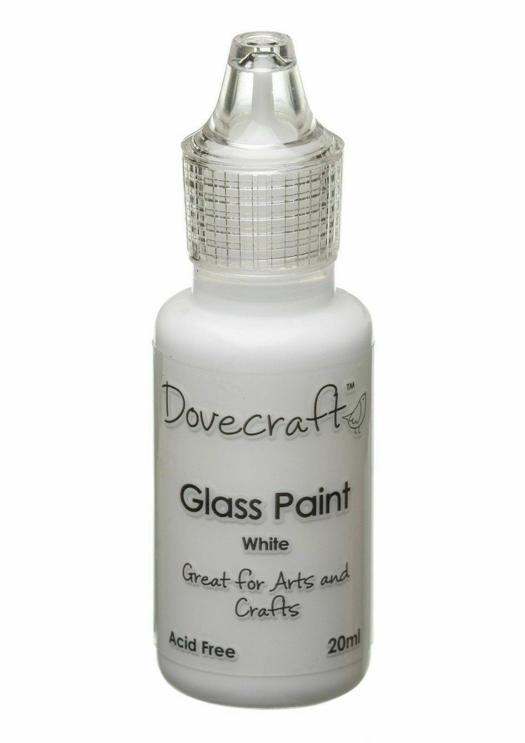Dovecraft - Glass Paint - Easy Application - 20ml - White
