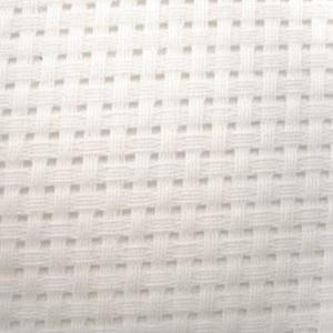 www.thecraftshop.net Trucraft - Binca Embroidery Cross Stitch Fabric - 25cm x 35cm - White