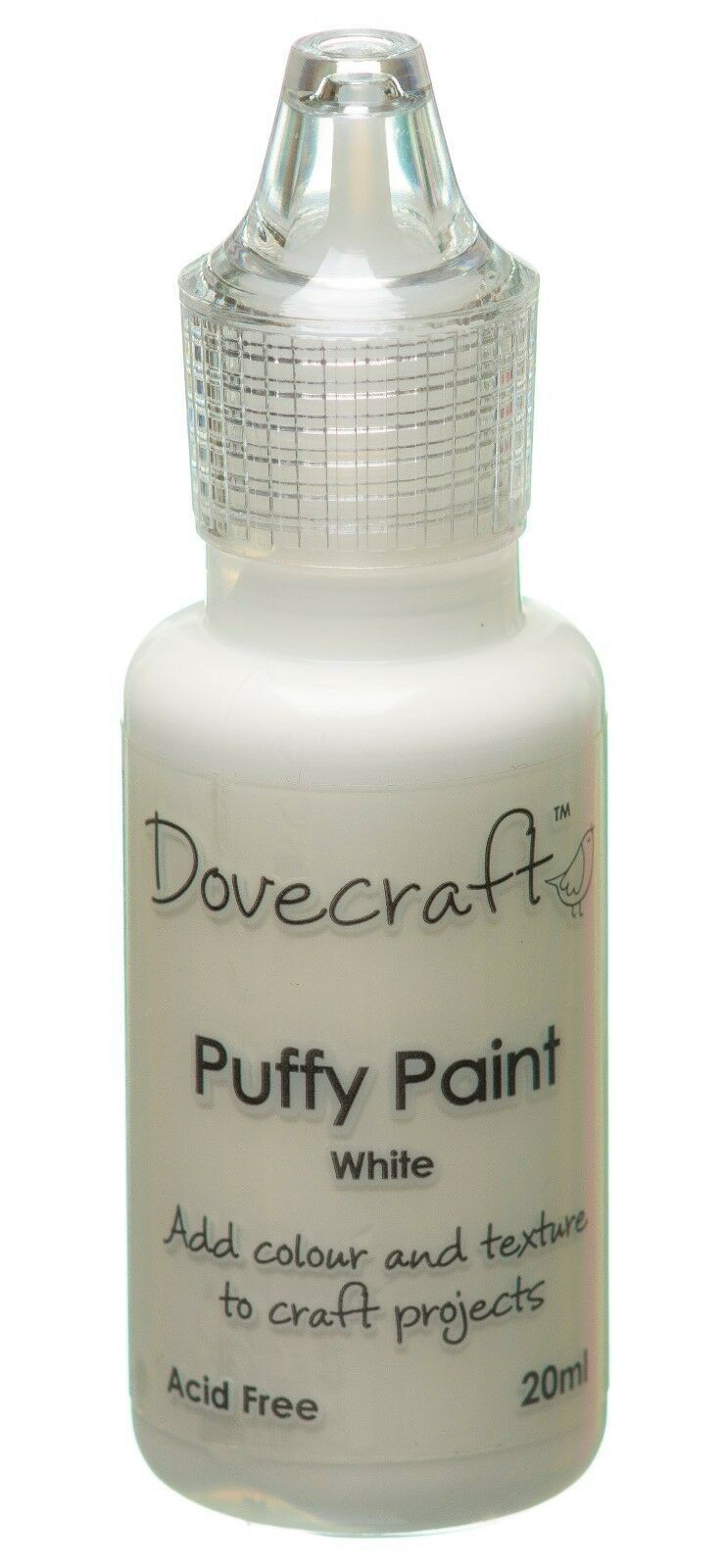 Dovecraft - Puffy Paint - Easy Application - 20ml - White